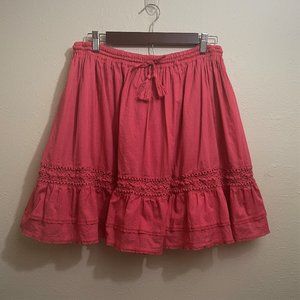 Ann Taylor LOFT Sz S Pink Skirt
